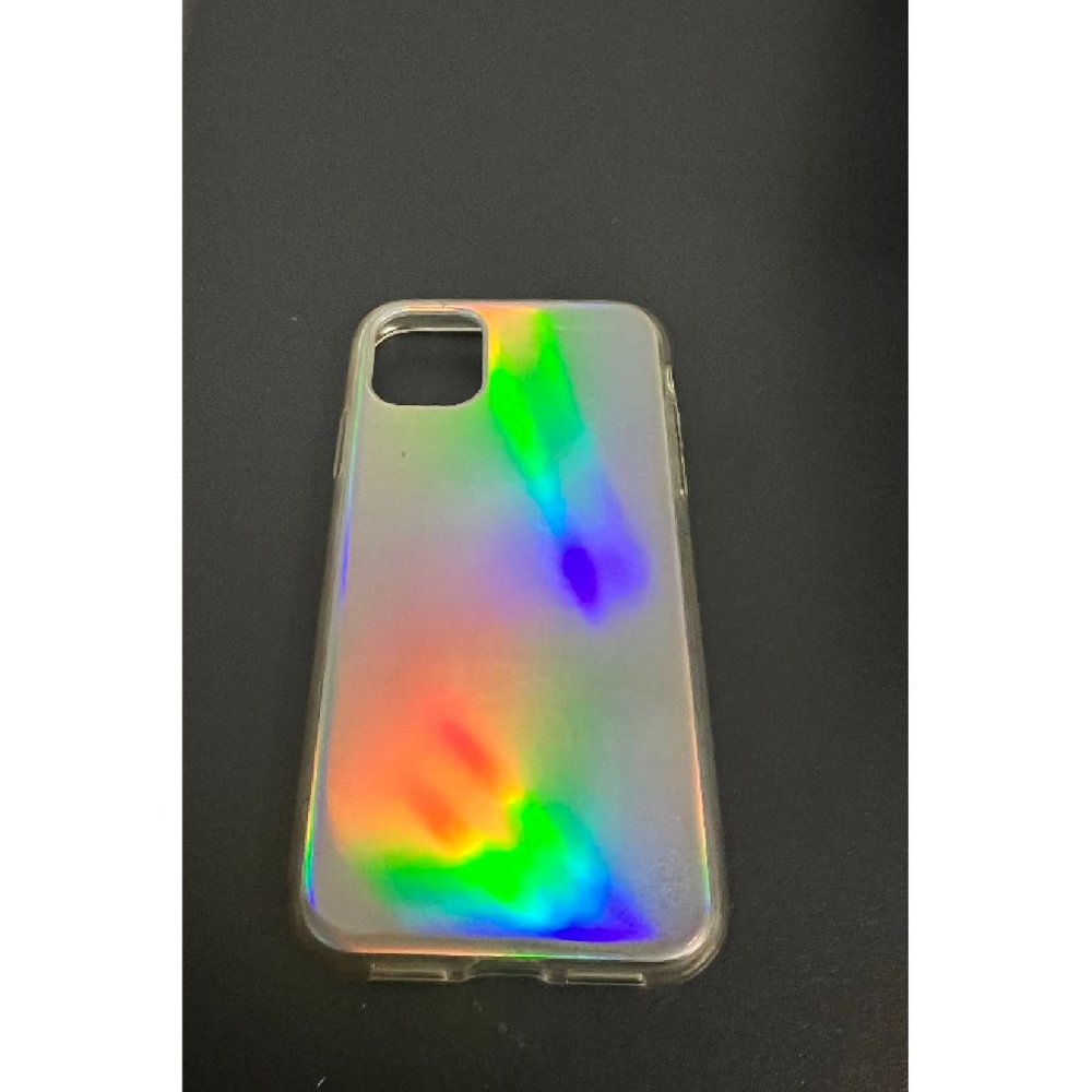 Holographic Transparent Clear iPhone 11 Case